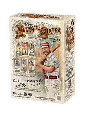 2025 Topps MLB Allen and Ginter Baseball Value Box! 8 packs!!